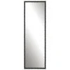DECOR Uttermost Serna Black Tall Mirror