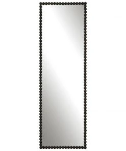 DECOR Uttermost Serna Black Tall Mirror
