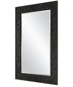Uttermost Everest Satin Black Mirror 11 Uttermost Everest Satin Black Mirror