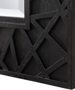 Uttermost Everest Satin Black Mirror 12 Uttermost Everest Satin Black Mirror