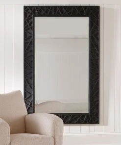 Uttermost Everest Satin Black Mirror 10 Uttermost Everest Satin Black Mirror