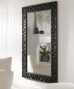 Uttermost Everest Satin Black Mirror 9 Uttermost Everest Satin Black Mirror