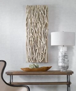 Uttermost Gathered Teak Bleached Wood Wall Decor