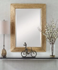 DECOR Uttermost Rora Woven Coastal Mirror