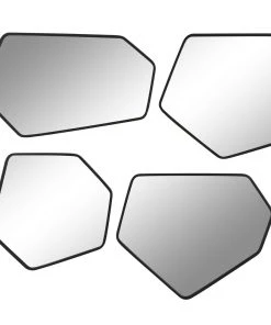 Uttermost Linneah Black Mirrors, Set/4 DECOR
