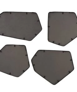 Uttermost Linneah Black Mirrors, Set/4 DECOR