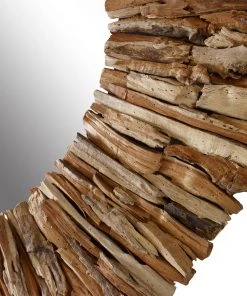 Uttermost Teak Branch Natural Round Mirror 14 Uttermost Teak Branch Natural Round Mirror