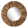 Uttermost Teak Branch Natural Round Mirror