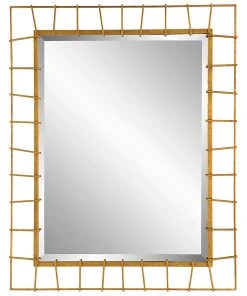 Uttermost Townsend Antiqued Gold Mirror DECOR