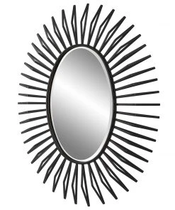 Uttermost Starstruck Black Oval Mirror 9 Uttermost Starstruck Black Oval Mirror