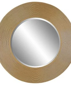 Uttermost Archer Gold Wire Round Mirror DECOR
