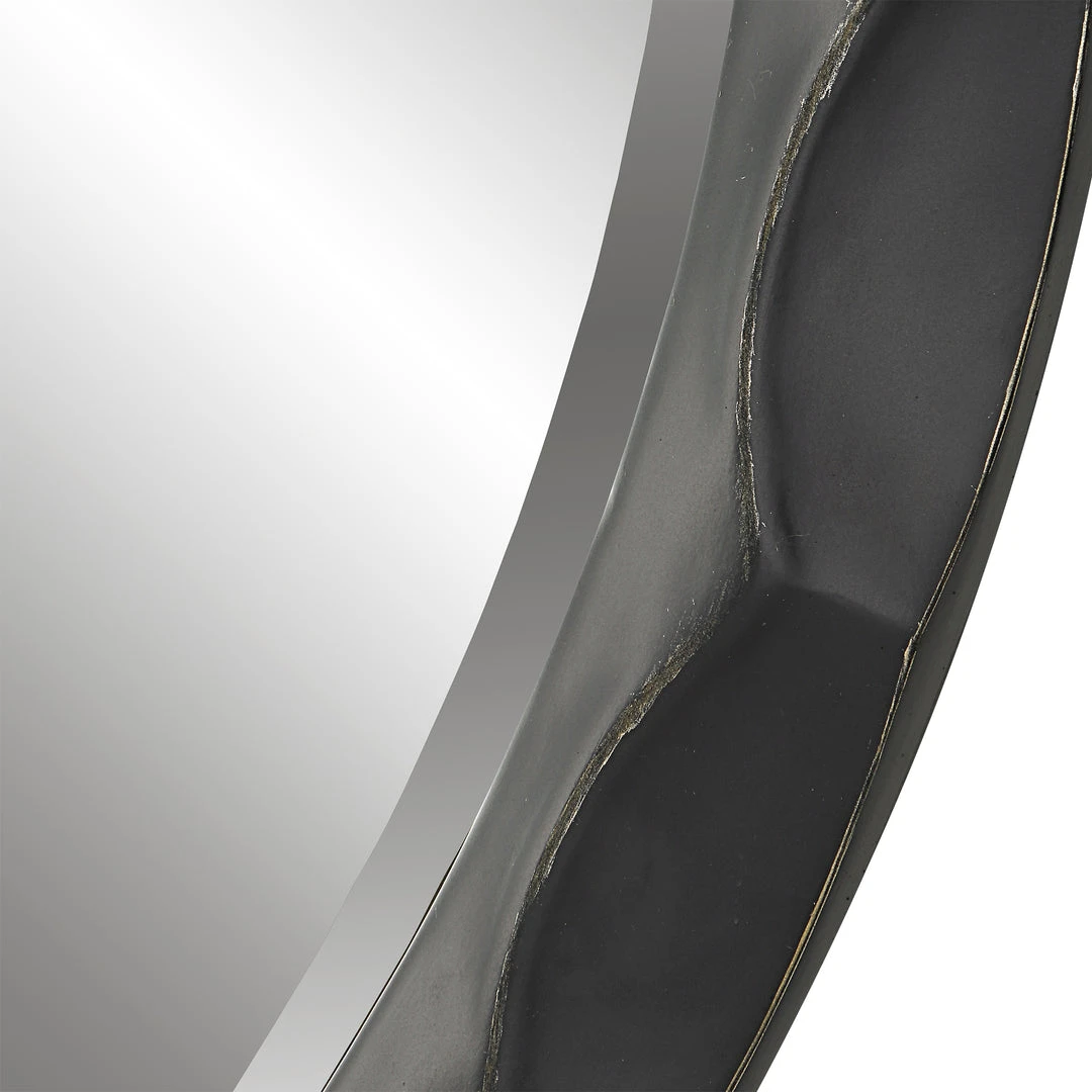 DECOR Uttermost Scalloped Edge Round Mirror 7 DECOR Uttermost Scalloped Edge Round Mirror