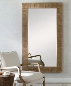 Uttermost Ranahan Rustic Farmhouse Mirror DECOR