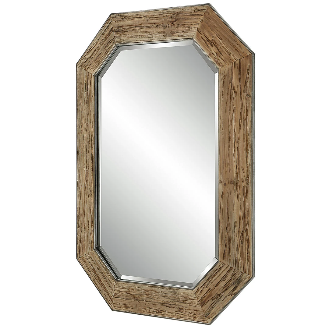 DECOR Uttermost Siringo Rustic Octagonal Mirror 6 DECOR Uttermost Siringo Rustic Octagonal Mirror