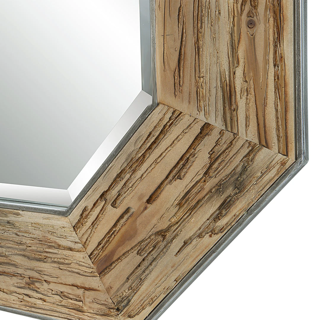 DECOR Uttermost Siringo Rustic Octagonal Mirror 7 DECOR Uttermost Siringo Rustic Octagonal Mirror