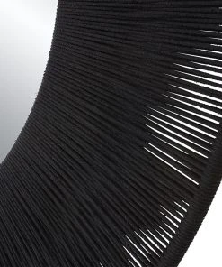 Uttermost Sailor's Knot Black Round Mirror DECOR 12 Uttermost Sailor's Knot Black Round Mirror DECOR