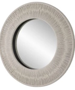 DECOR Uttermost Sailor's Knot White Small Round Mirror 11 DECOR Uttermost Sailor's Knot White Small Round Mirror