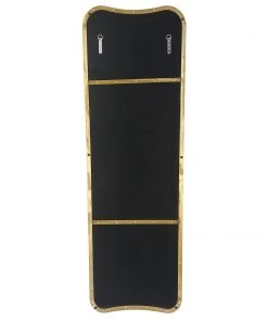 DECOR Uttermost Belvoir Large Antique Brass Mirror