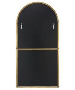 Uttermost Crosley Antique Brass Arch Mirror