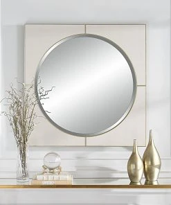 Uttermost Cyprus White Square Mirror DECOR