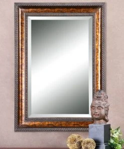 Uttermost Sinatra Large Bronze Mirror DECOR
