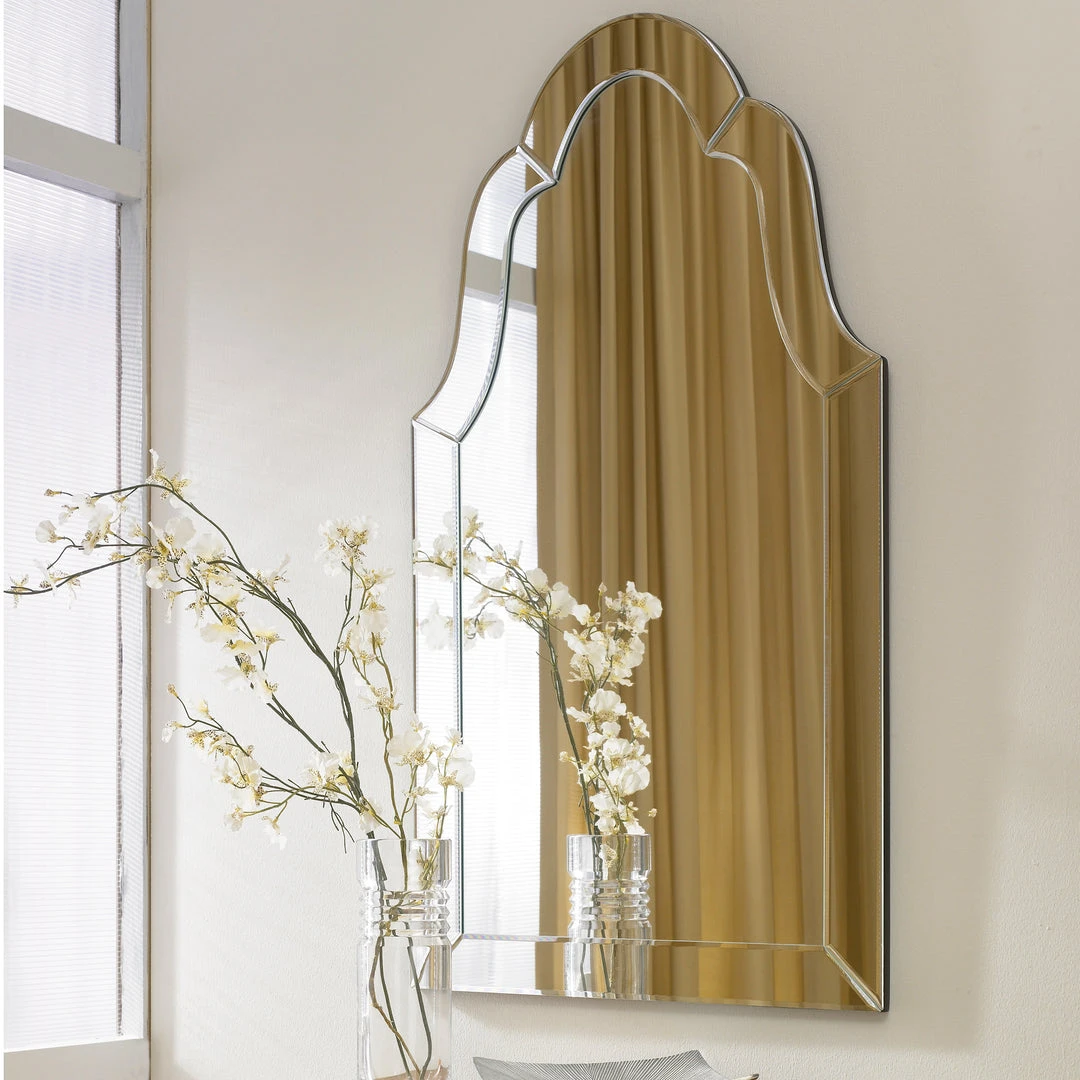 Uttermost Hovan Frameless Arched Mirror 5 Uttermost Hovan Frameless Arched Mirror