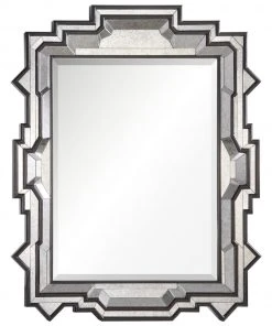 DECOR Michael S Smith For Mirror Home Dutch Brown & Antiqued Mirror