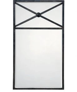 Michael S Smith For Mirror Home Burnished Iron Light Mirror DECOR