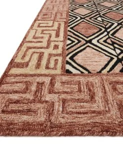 RUGS Loloi Nala Hand Tufted Rose / Black Rug