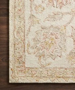 RUGS Loloi Norabel Hooked Ivory / Blush Rug