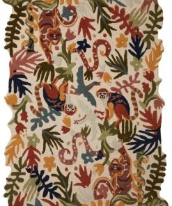 RUGS Justina Blakeney X Loloi Optimism Hand Tufted Ivory / Fiesta Rug