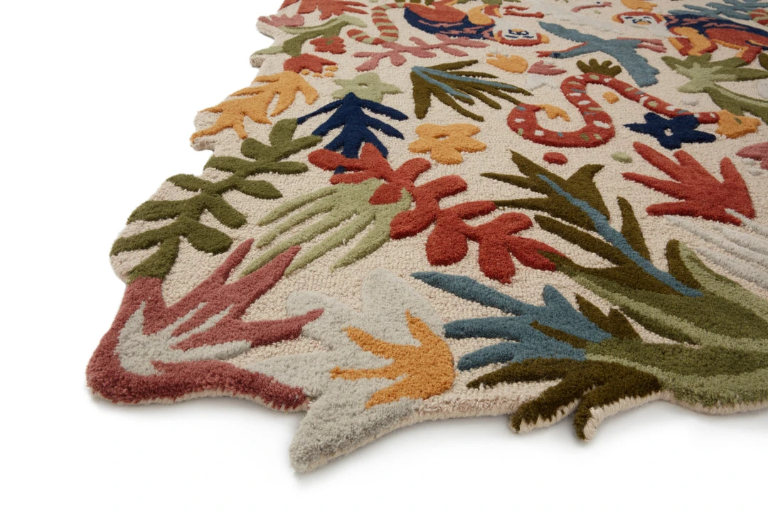 RUGS Justina Blakeney X Loloi Optimism Hand Tufted Ivory / Fiesta Rug 4 RUGS Justina Blakeney X Loloi Optimism Hand Tufted Ivory / Fiesta Rug