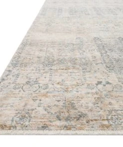 Loloi Pandora Power Loomed Ivory / Mist Rug RUGS