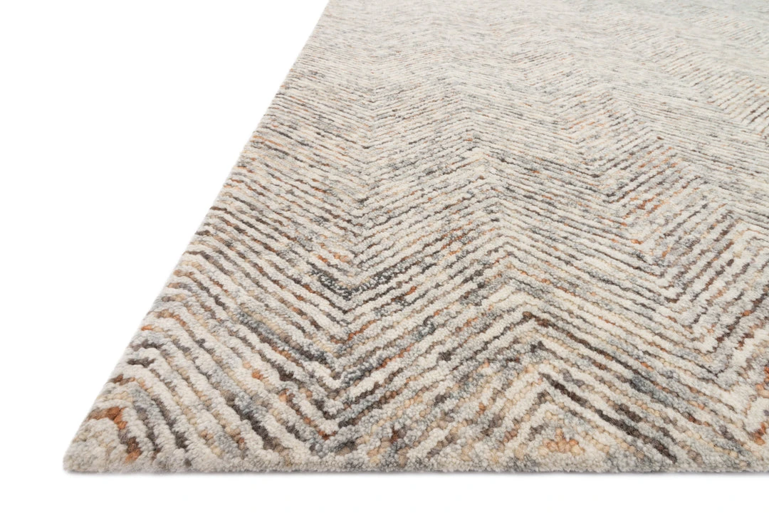 Loloi Peregrine Hand Tufted Lt Grey / Multi Rug 4 Loloi Peregrine Hand Tufted Lt Grey / Multi Rug