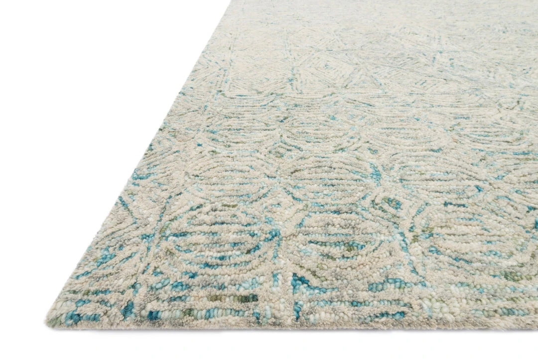 Loloi Peregrine Hand Tufted Aqua Rug 4 Loloi Peregrine Hand Tufted Aqua Rug