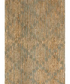 Justina Blakeney X Loloi Playa Hand Woven Aqua / Natural Rug RUGS