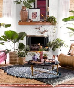 Justina Blakeney X Loloi Playa Hand Woven Aqua / Natural Rug RUGS 10 Justina Blakeney X Loloi Playa Hand Woven Aqua / Natural Rug RUGS