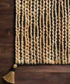 RUGS Justina Blakeney X Loloi Playa Hand Woven Black / Natural Rug