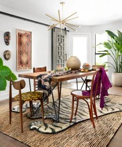 RUGS Justina Blakeney X Loloi Playa Hand Woven Black / Natural Rug