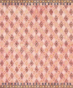 RUGS Justina Blakeney X Loloi Priti Hooked Pink / Sunset Rug