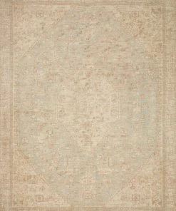 Loloi Priya Hand Woven Ocean / Ivory Rug RUGS