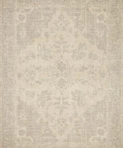 Loloi Priya Hand Woven Ivory / Grey Rug RUGS