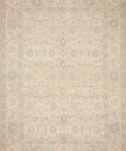 Loloi Priya Hand Woven Natural / Blue Rug RUGS