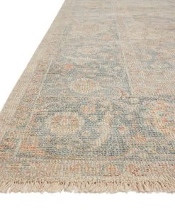 Loloi Priya Hand Woven Bone / Bluestone Rug