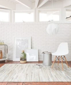 Loloi Promenade Hand Stitched Ivory Rug RUGS