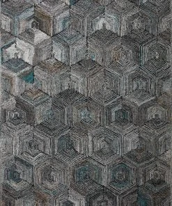 Loloi Prescott Hooked Metal Rug