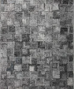 Loloi Prescott Hooked Silver Rug RUGS