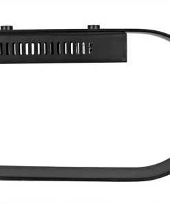 Noir Alfred Table Lamp, Black Metal