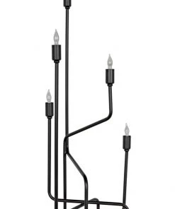 Floor Lamps Noir Moriarty Floor Lamp, Black Metal
