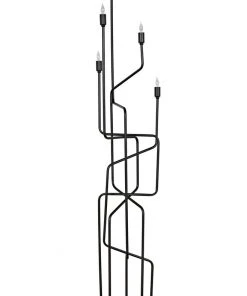 Floor Lamps Noir Moriarty Floor Lamp, Black Metal